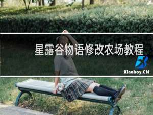 星露谷物语修改农场教程