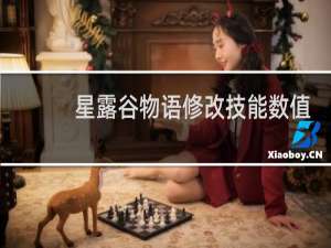星露谷物语修改技能数值