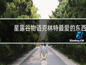 星露谷物语克林特最爱的东西