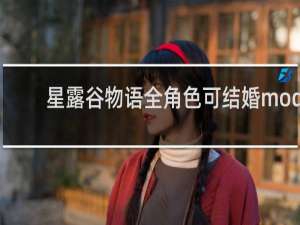 星露谷物语全角色可结婚mod