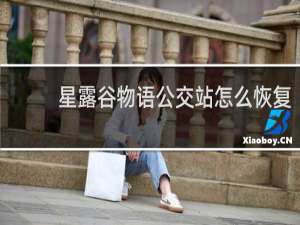 星露谷物语公交站怎么恢复