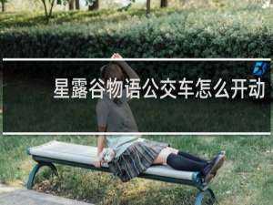 星露谷物语公交车怎么开动