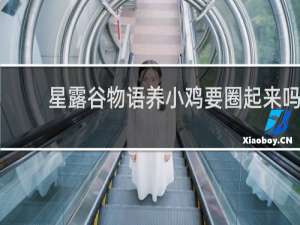 星露谷物语养小鸡要圈起来吗