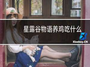 星露谷物语养鸡吃什么