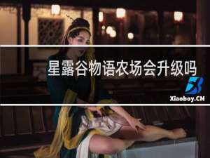 星露谷物语农场会升级吗