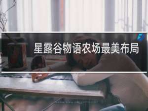 星露谷物语农场最美布局