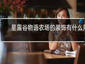 星露谷物语农场的装饰有什么用