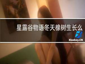 星露谷物语冬天橡树生长么