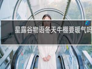星露谷物语冬天牛棚要暖气吗