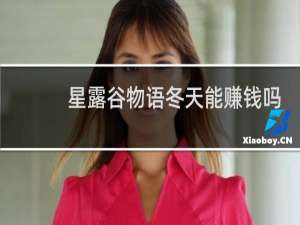 星露谷物语冬天能赚钱吗