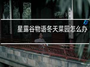 星露谷物语冬天菜园怎么办