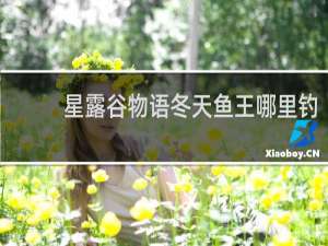 星露谷物语冬天鱼王哪里钓