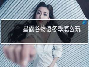 星露谷物语冬季怎么玩