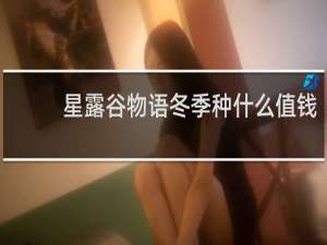 星露谷物语冬季种什么值钱