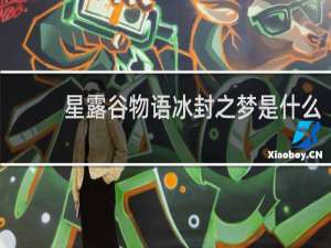 星露谷物语冰封之梦是什么