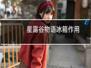 星露谷物语冰箱作用