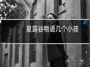 星露谷物语几个小孩