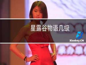 星露谷物语几级