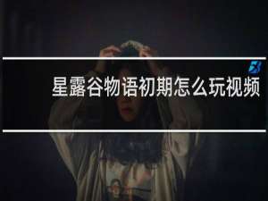 星露谷物语初期怎么玩视频