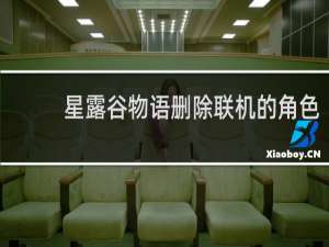 星露谷物语删除联机的角色