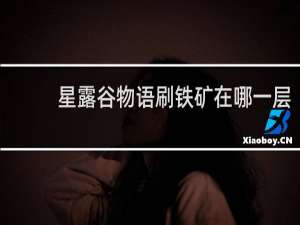 星露谷物语刷铁矿在哪一层