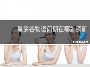 星露谷物语前期在哪刷铜矿