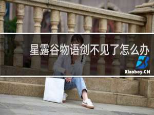 星露谷物语剑不见了怎么办