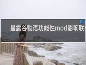 星露谷物语功能性mod影响联机