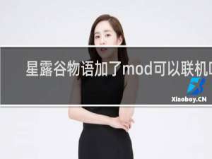 星露谷物语加了mod可以联机吗