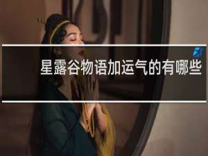 星露谷物语加运气的有哪些