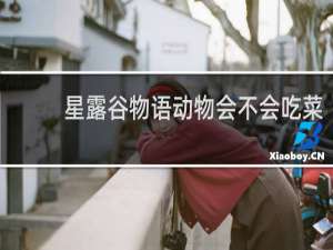 星露谷物语动物会不会吃菜