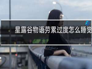 星露谷物语劳累过度怎么睡觉
