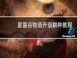 星露谷物语升级耕种教程