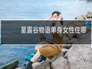 星露谷物语单身女性住哪