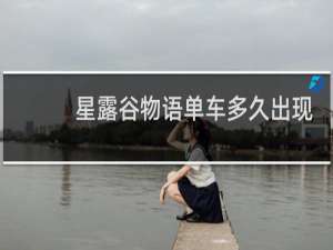 星露谷物语单车多久出现