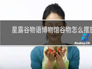 星露谷物语博物馆谷物怎么摆放