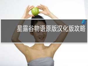 星露谷物语原版汉化版攻略