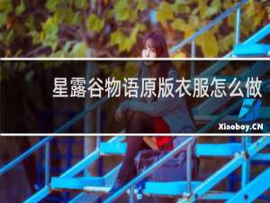 星露谷物语原版衣服怎么做