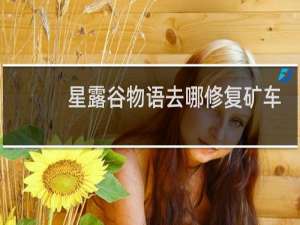 星露谷物语去哪修复矿车