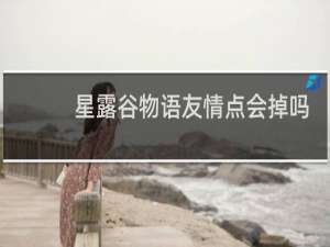 星露谷物语友情点会掉吗