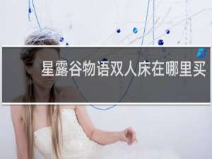 星露谷物语双人床在哪里买