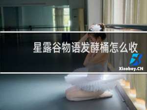 星露谷物语发酵桶怎么收