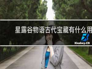 星露谷物语古代宝藏有什么用