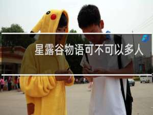 星露谷物语可不可以多人
