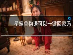 星露谷物语可以一键回家吗