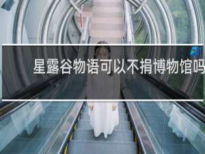 星露谷物语可以不捐博物馆吗