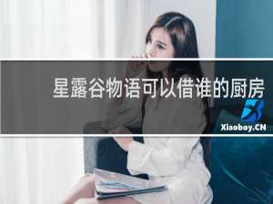 星露谷物语可以借谁的厨房