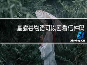 星露谷物语可以回看信件吗