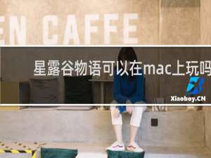 星露谷物语可以在mac上玩吗