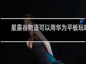 星露谷物语可以用华为平板玩吗